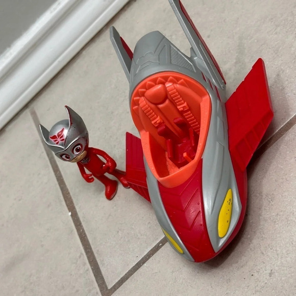 PJ Masks Save The Sky Owlette Vehicle Owl Glider Disney‎ Just Play - Picture 4 of 7